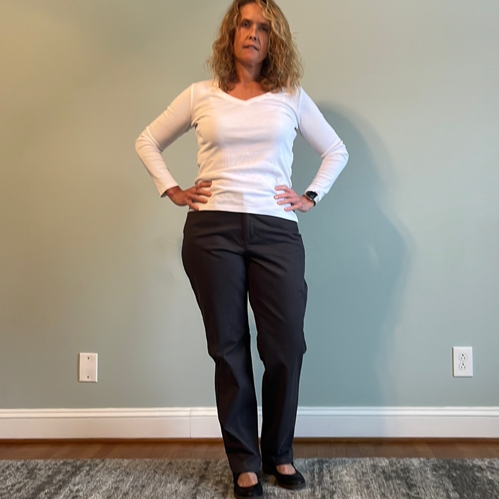 Grey khaki pants!